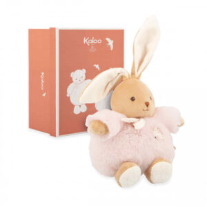 Lapin Patapouf rose KALOO 17 cm