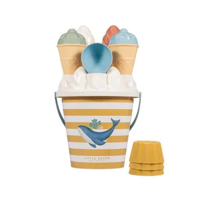 Seau de plage avec ses accessoires LITTLE DUTCH