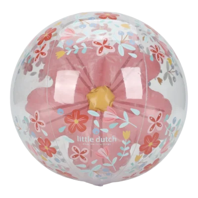 Ballon de plage 3D Fleur LITTLE DUTCH