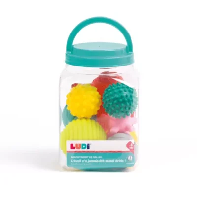 Assortiment de 8 balles LUDI
