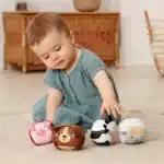 Balles doudous Ferme LITTLE BIG FRIENDS