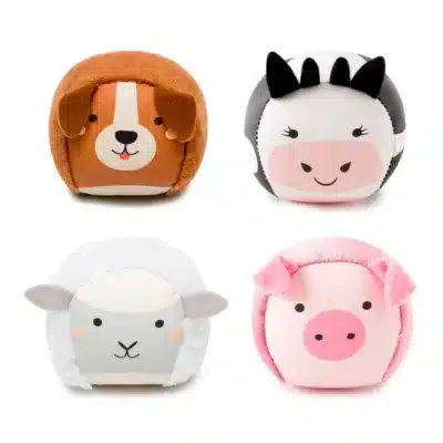 Balles doudous Ferme LITTLE BIG FRIENDS