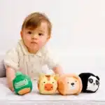 Balles doudous Jungle LITTLE BIG FRIENDS