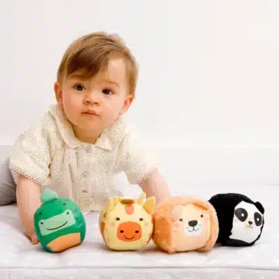Balles doudous Jungle LITTLE BIG FRIENDS