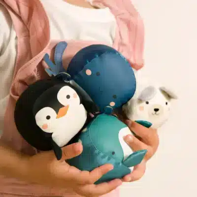 Balles doudous Océan LITTLE BIG FRIENDS