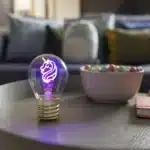 Lampe de table en forme d&rsquo;ampoule Licorne LEGAMI