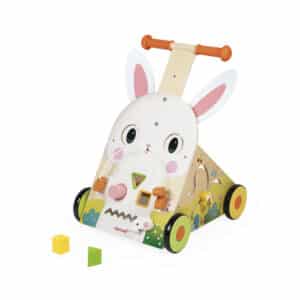 Chariot en bois Lapin JANOD