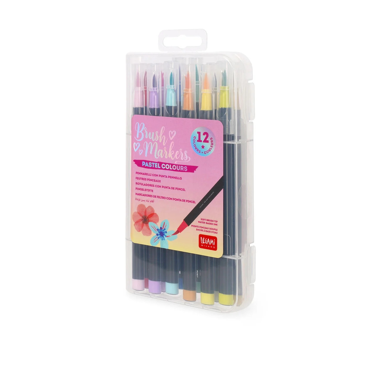 12 feutres pastel legami