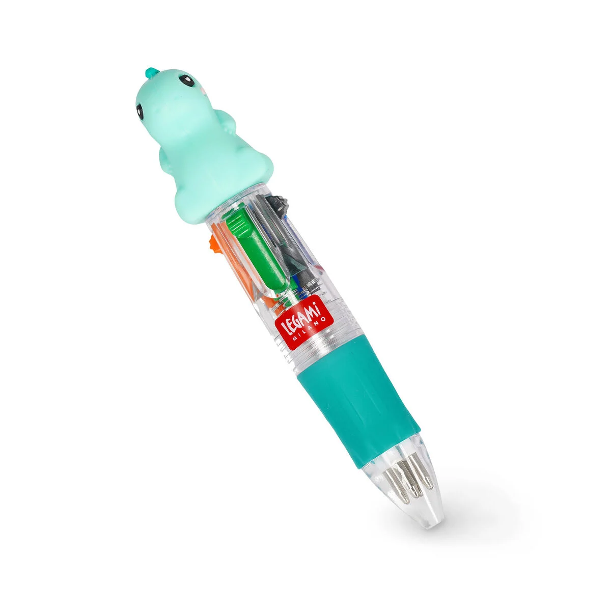 stylo 4 couleurs dinosaure legami