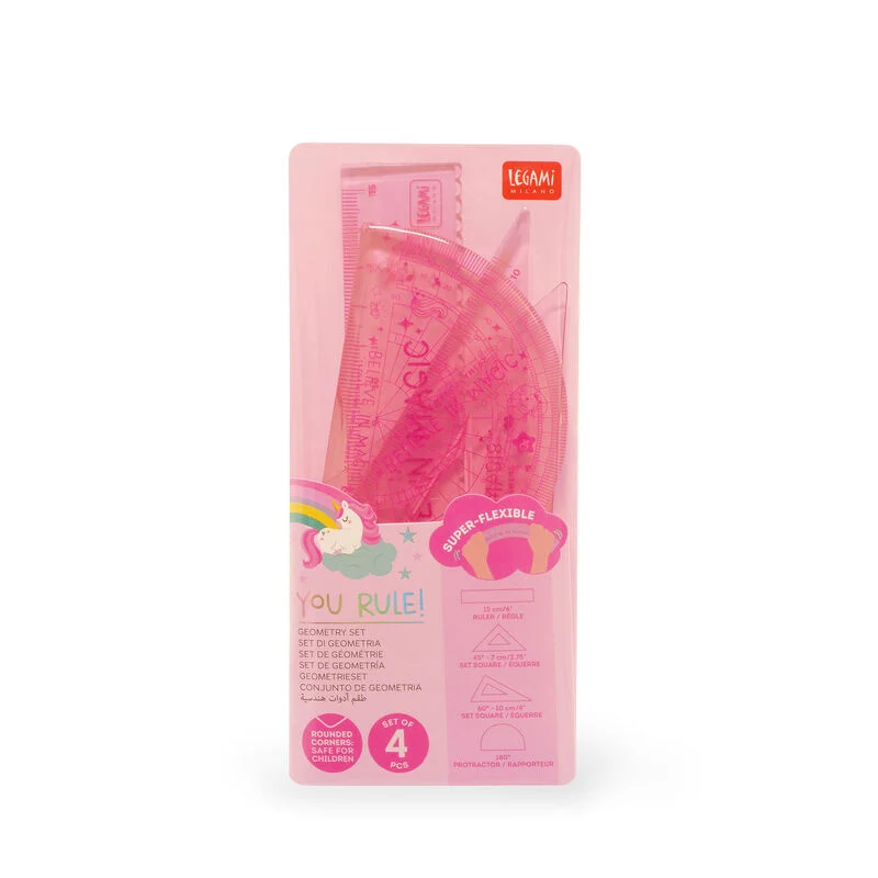 set géométrie licorne legami