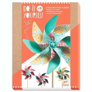 DO IT YOURSELF : 4 moulins à vent à créer DJECO