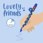 Stylo lovely friends monstre LEGAMI