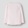 T-shirt manches longues Rose à fleur - Thumbnail Image 3