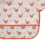 Bavoir tablier manches longues Poule LEPTITSOUK