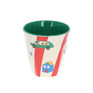 Grand verre en mélamine véhicules et chiens LEPETITSOUK