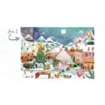 Calendrier de l’avent Puzzle Village Noël MARTINEX 1008 pièces