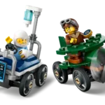 Lego City Course Avion contre lit d&rsquo;hôpital