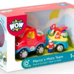 Voiture de transport de moto WOW TOYS