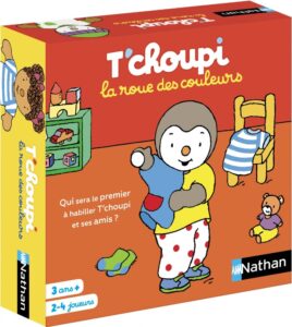 La roue des couleurs T'Choupi NATHAN