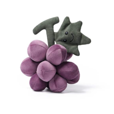 Peluche grappe de raisins 15 cm MCHUGS