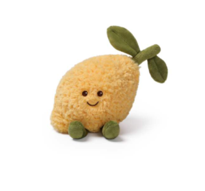 Peluche citron 8 cm MCHUGS