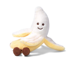 Peluche banane 15 cm MCHUGS