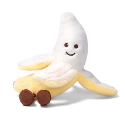 Peluche banane 15 cm MCHUGS