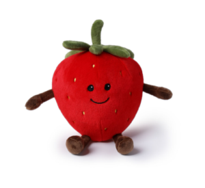 Peluche fraise 18 cm MCHUGS