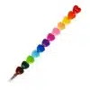 12 Crayons de couleur empilables LEGAMI - Thumbnail Image 1