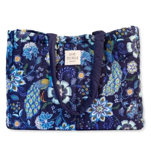 Grand cabas matelassé CARTES D’ART