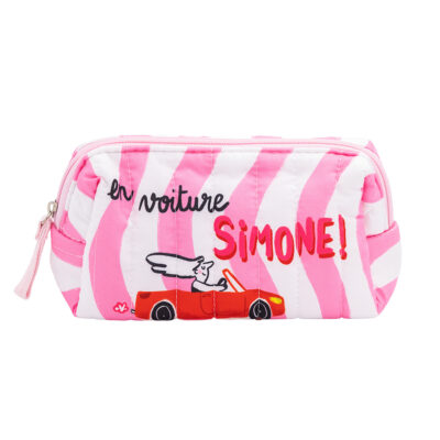 Petite trousse matelassé En voiture Simone CARTES D’ART