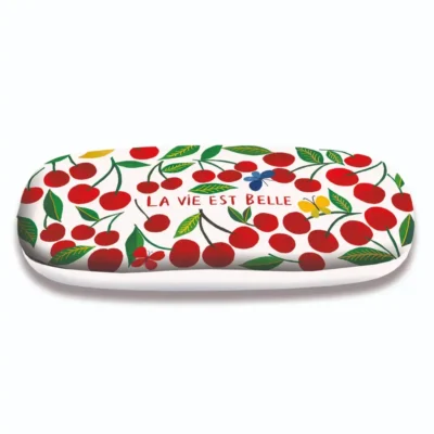Etui à lunette Cerise CARTES D’ART