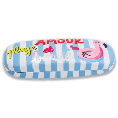 Etui à lunette Plage CARTES D’ART