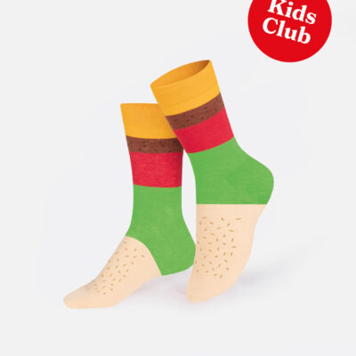 Chaussette Cheeseburger EAT MY SOCKS Kids