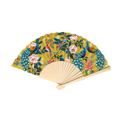 Eventail Paons CARTES D’ART