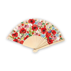 Eventail Coquelicoeurs CARTES D’ART