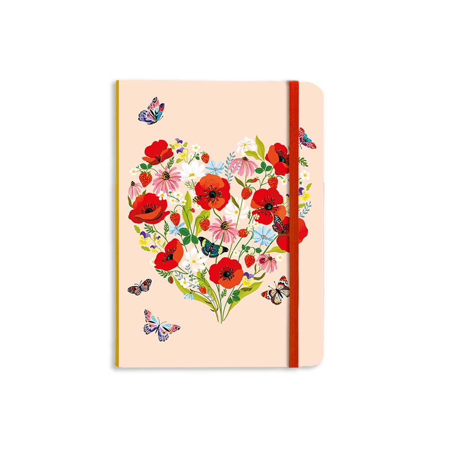 Carnet A6 Coquelicoeurs CARTES D'ART