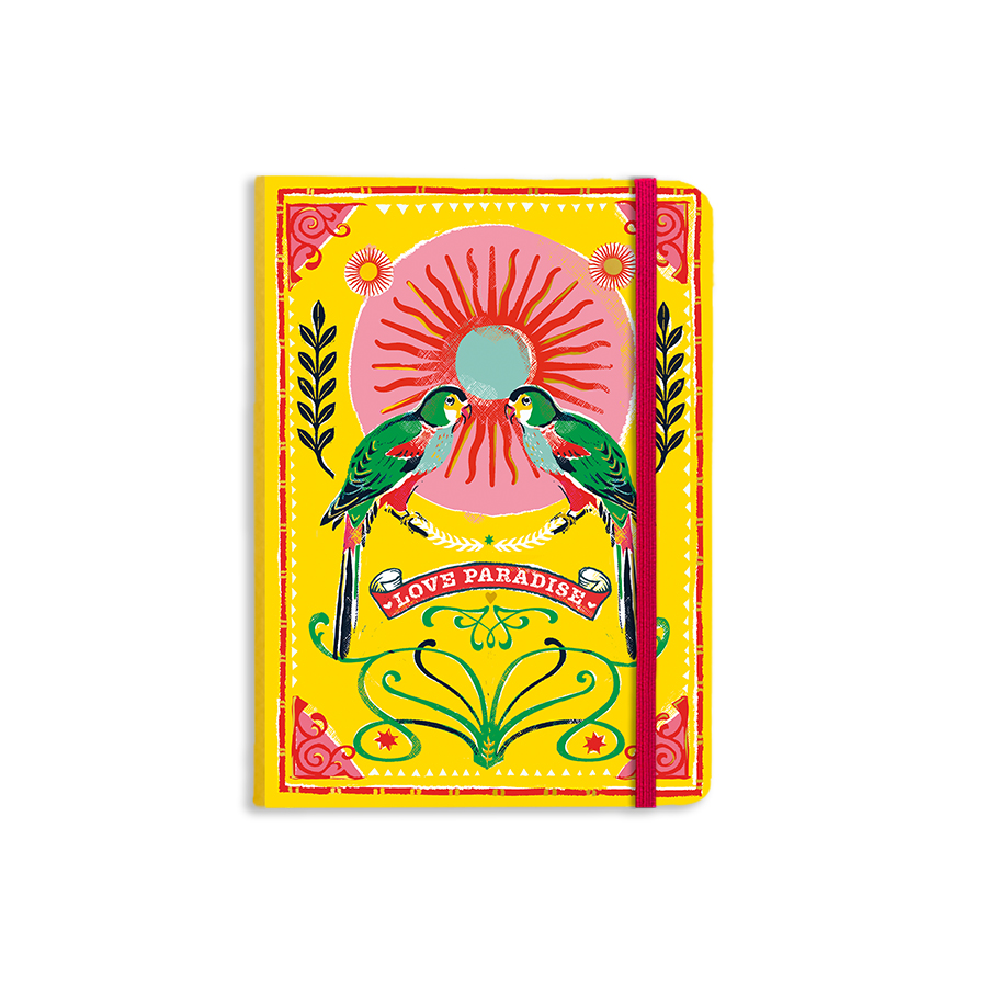 Carnet A6 Perroquets CARTES D’ART
