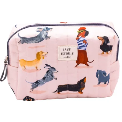 Grande trousse matelassée CARTES D’ART