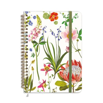 Carnet spirales A5 Fleurs des champs CARTES D’ART