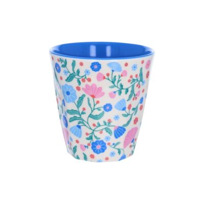 Grand verre en mélamine fleuri LE PTIT SOUK