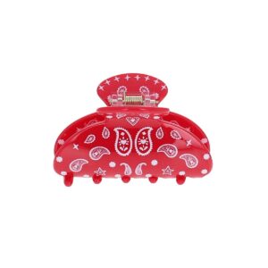 Pince à cheveux bandana rouge LE PETIT SOUK