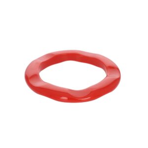 Bracelet jonc en résine rouge LE PETIT SOUK