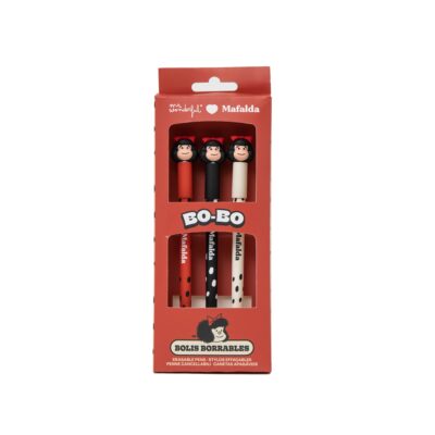Set de 3 stylos effaçables Mafalda MR.WONDERFUL