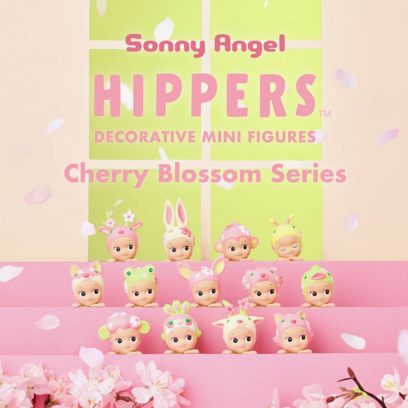 SONNY ANGEL HIPPERS Série Cherry Blossom
