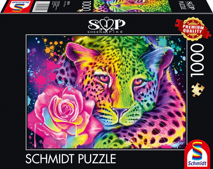 Puzzle 1000 pièces Léopard SCHMIDT – Image 1