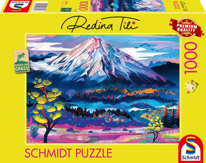 Puzzle1000 pièces Montagne SCHMIDT – Image 1
