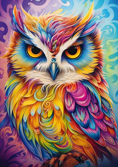 Puzzle1000 pièces Hibou SCHMIDT – Image 2
