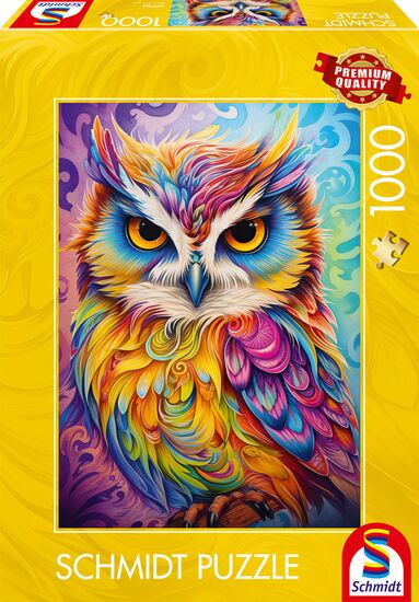 Puzzle1000 pièces Hibou SCHMIDT – Image 1