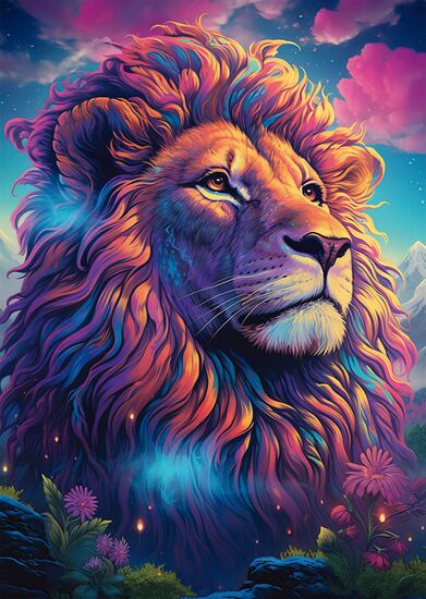 Puzzle 1000 pièces Lion SCHMIDT – Image 2